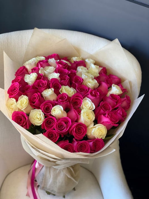 Heart Shaped Box With Red Roses Chocolate And Champagne